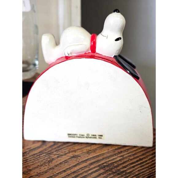 Vintage Snoopy Rainbow Ceramic Bank - Picture 4 of 9